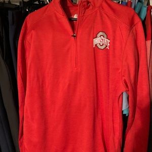 Mens Medium Ohio State Quarter Zip